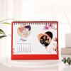 Shop Forever Love Personalized Spiral 2023 Desk Calendar