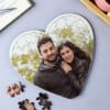 Gift Forever Love Personalized Wooden Jigsaw Heart Puzzle