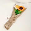Buy Forever Sunflower Crochet Bouquet