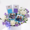 Buy Fragrance Burst Personalized Floral Arrangement For Dad