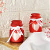 Buy Fragrant Candles in Airtight Containers - Red (set of 2)