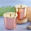 Gift Fragrant Candles In Personalized Reusable Containers (Set of 2)
