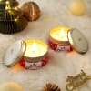 Fragrant Xmas Candle In Reusable Tin Jar (Set of 2) Online