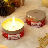 Buy Fragrant Xmas Candle In Reusable Tin Jar (Set of 2)