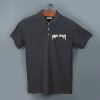 Shop Free Spirit Polo T-shirt - Dark Grey