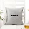 Gift Freedom Over Fear Personalized Cushion - Grey