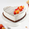 Buy Fresh Fruit Heart-shaped Cake