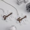 Buy Frost Snowflake Personalized Christmas Tree Ornament - Set Of 2