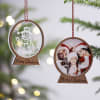 Frosty Memories Personalized Christmas Ornament - Set Of 2 Online