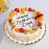 Fun and Fantastic Fruit Cream Cake For Dad Online