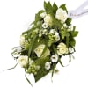 Funeral spray Florist's Choice with ribbon Online