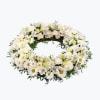 Funeral Wreath with ribbon Online