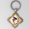 Funky Personalized Metal Square Key Chain Online