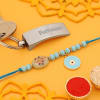 Fusion Rakhi with Personalized Keychain Online