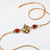 Buy Ganesh And Lakshmi Antique Bhaiya Bhabhi Rakhi