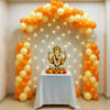Ganesh Chaturthi Balloon And Lights Decor For Mandap Online