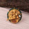 Ganesha Antique Gold Finish Adjustable Ring Online