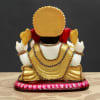 Buy Ganesha Idol of Resin with Kundan and Meena Work