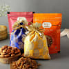 Shop Ganesha Idol With Dry Fruits In New Year Gift Basket