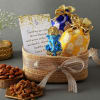 Ganesha Idol With Dry Fruits In New Year Gift Basket Online