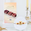 Ganesha Rakhi And Lindt Chocolate Combo Online