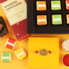 Ganesha Rakhi with Assorted Chocolates Online