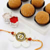 Ganesha Rakhi With Besan Laddoo Online