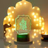 Gift Ganesha Wooden Base LED Lamp