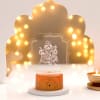 Ganesha Wooden Base LED Lamp Online