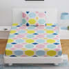Gift Geometric Print Fitted Single Bedsheet