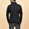 Buy Get Cracking Cotton Zipper Jacket For Men - Black