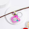 Gift Glam And Love Rakhi Gift Set For Sister