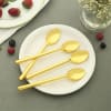 Buy Glam Gold Dessert Spoons (Set of 4)