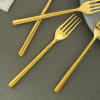 Buy Glam Gold Forks (Set of 4)