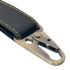 Buy Glamorous Vegan Leather Wallet And Keychain Combo - Black