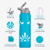 Gift Glasafe EleganceHydrate Glass Bottle With Silicone Sleeve