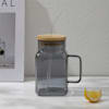 Buy Glass Sipper - Wooden Lid - Assorted - Single Piece