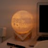 Gift Gleaming Moon - Personalized 3D Lamp With Stand