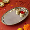 Gleaming Traditional Pooja Thali Online