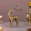 Gift Glittering Reindeers For Christmas (Set of 2)