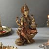 Gift Goddess Lakshmi Idol With Scented Agarbatti And Stand