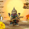 Goddess Saraswati Brass Idol Online