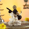 Shop Goddess Saraswati Idol With Pooja Thali