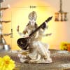 Shop Goddess Saraswati Ivory Finish Idol