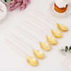 Buy Gold And Ivory Stainless Steel Spoon - Set Of 6