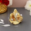 Gift Gold And Silver Plated Ganesha Idol