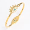Gold-Plated Evil Eye Bracelet Online