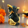 Gift Gold Plated Ganesha Idol