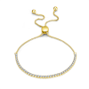 Gold-Plated Tennis Chain Bracelet Online