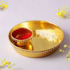 Gold Plated Tikka Thali Online